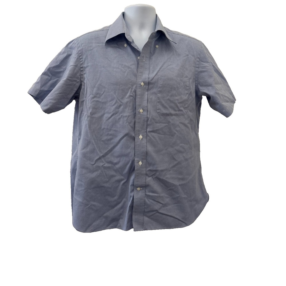 J Press Oxford Shirt Large Button Down Premium Pleats Ivy League Preppy Academia